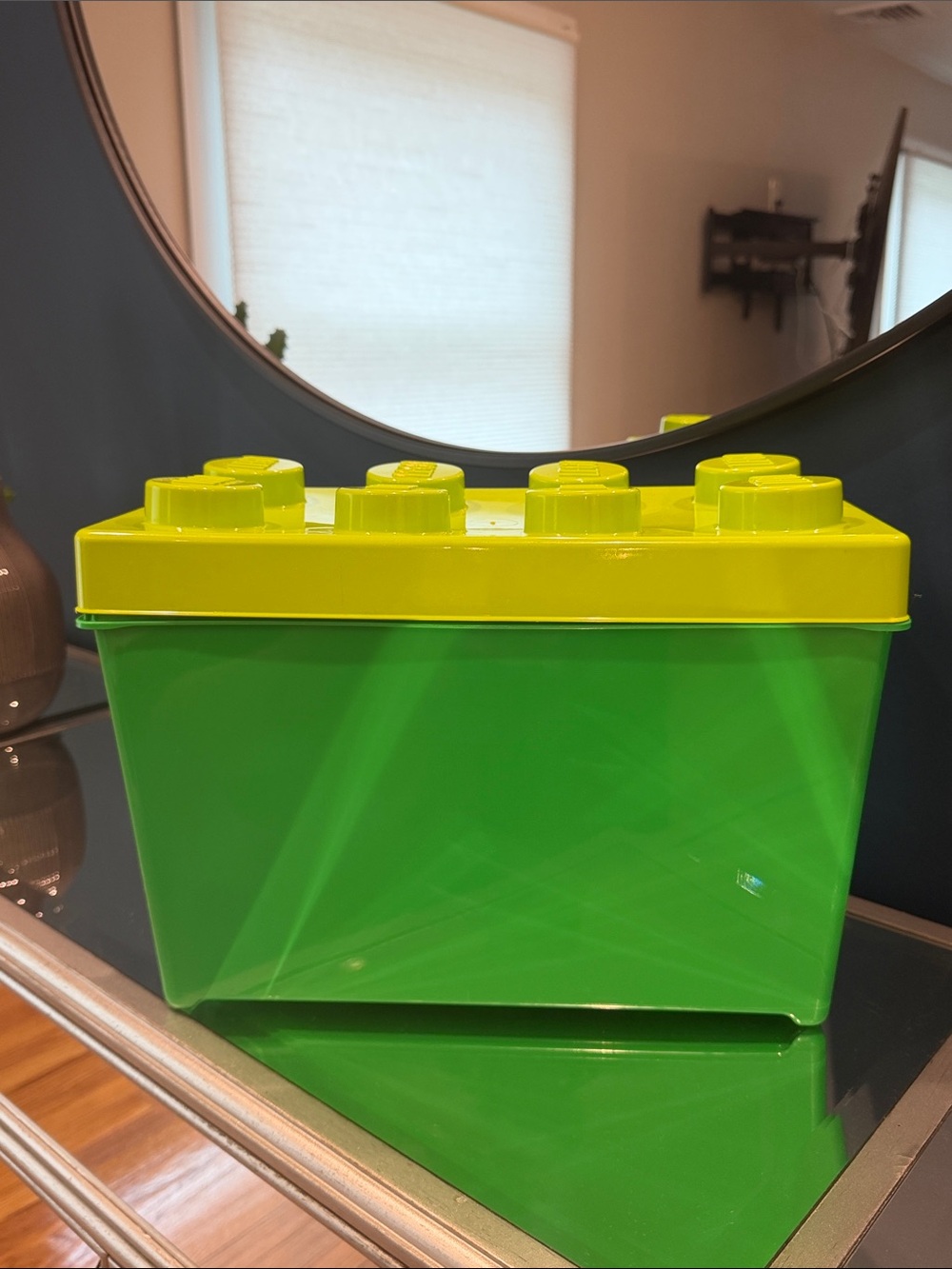 Green Yellow Storage Brick